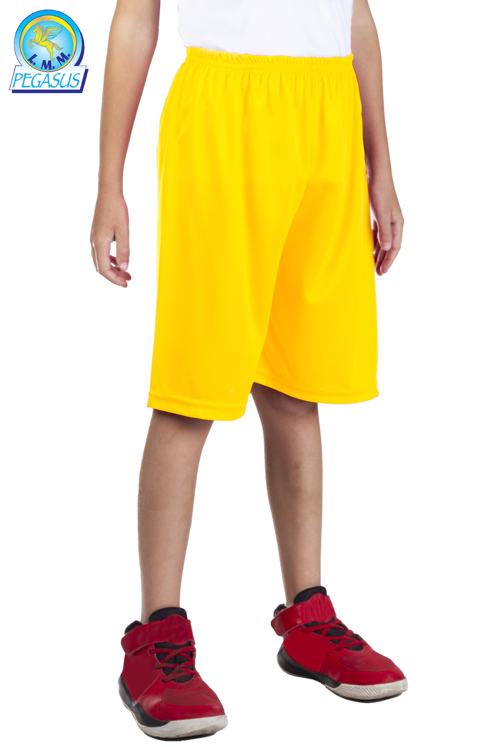 PANTALONCINI IN MAGLINA GIALLO